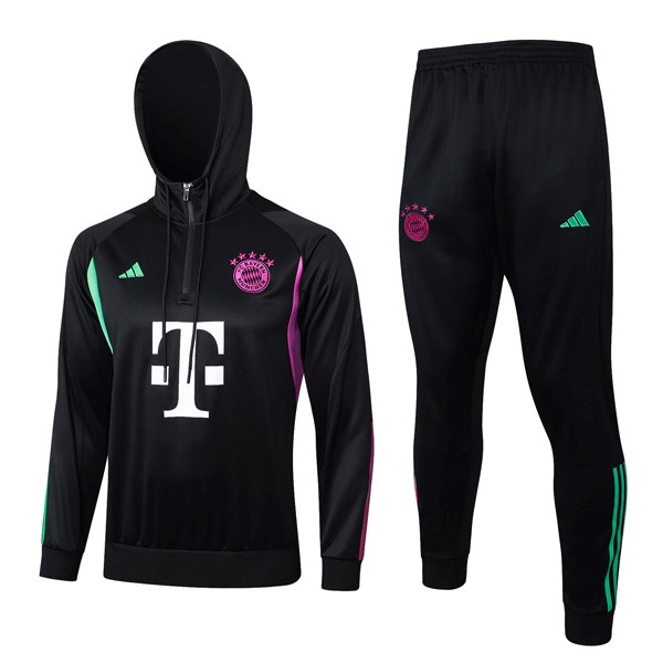 Sweat Shirt Capuche Bayern Munich 2024 Noir 2